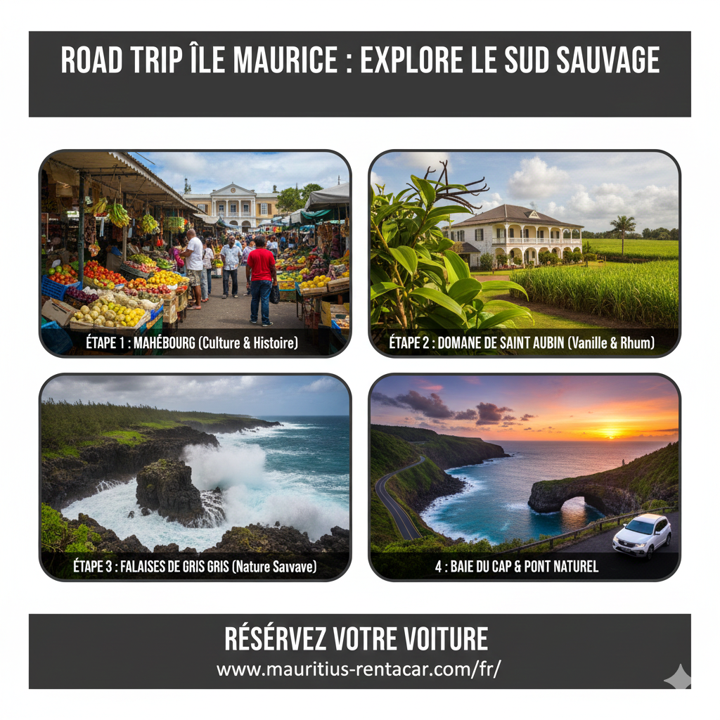 Visiter le sud ile maurice itineraire guide